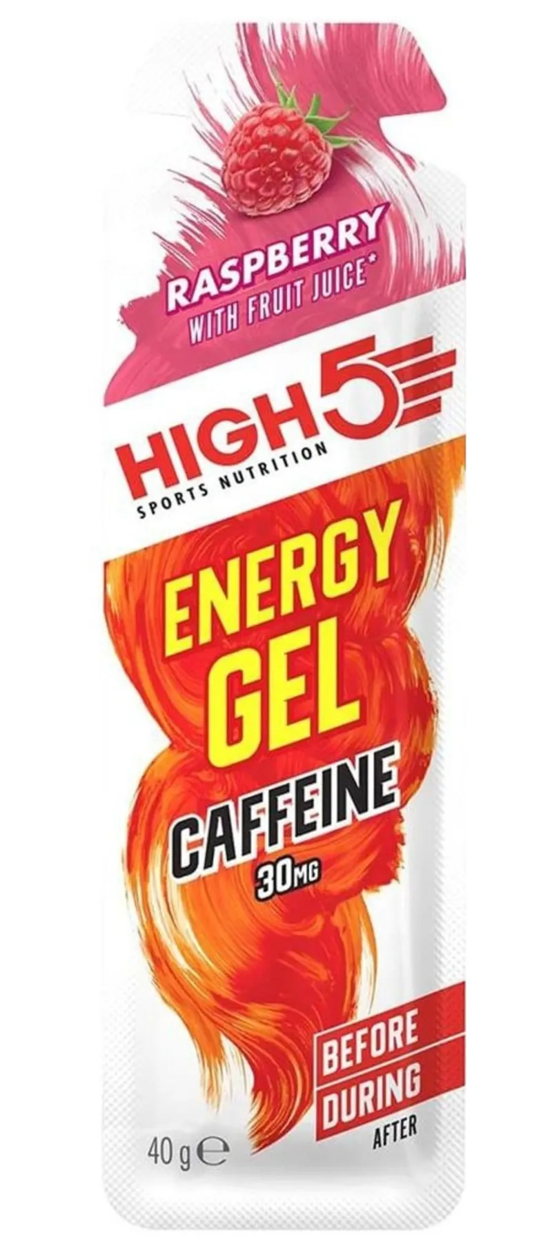 High 5 GEL+ Caffeine Raspberry